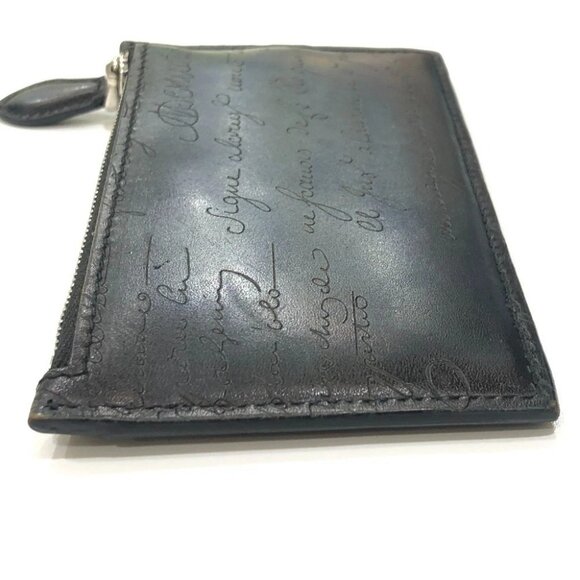 Berluti Scrit Fragment Case Card Case Slot coin - Picture 4 of 9